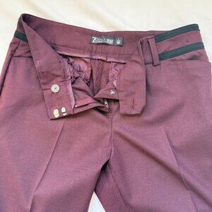 NY&Co 7th Avenue Design Studio – Petite 4 – Burgundy Dress Pants